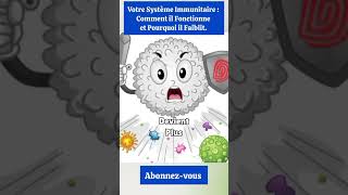 Système Immunitaire  Comment il Fonctionne et Pourquoi il Faiblit science bienêtre sante shots [upl. by Hunley]