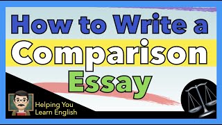 How to Write a Comparison Essay aka Comparative Essay ✍️ 2 Kinds of Comparison Essay with examples [upl. by Nessy66]