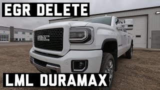 How To EGR Delete on LML Duramax STEP BY STEP [upl. by Ydissahc]