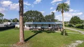 299000 Fully Remodeled Manufactured Home on 108 acres in Micco FL [upl. by Bonina]