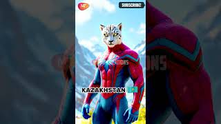 Incredible SpiderMan Transformations Animals Taking on Heroic Roles [upl. by Naic579]