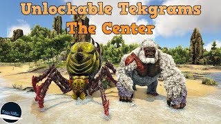 Unlockable Tekgrams on The Center Ark Survival Evolved Xbox one PC PS4 Ninjakiller [upl. by Irdua501]