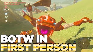 Breath of the Wild in FirstPerson Mod [upl. by Wald925]