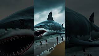 STRANDED MEGALODON Megalodon OceanGiant MarineCreatures SeaMonster OceanMystery DeepSeaLife [upl. by Nnayram]