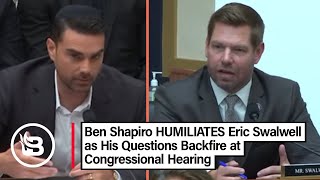 Ben Shapiro OWNS Eric Swalwell in Hilarious Exchange at Hearing [upl. by Whitcher]