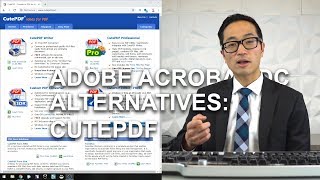 Adobe Acrobat Alternatives CutePDF [upl. by Ahsienek]