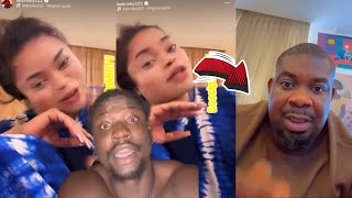 Bobrisky REACT as Don Jazzy Send 100 Milliona Naira to VeryDarkMan [upl. by Adine]