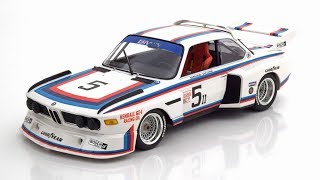 Modelissimo Minichamps BMW 35 CSL No5 1979 118 [upl. by Gerrald904]