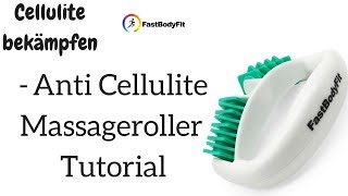 Anti Cellulite MassageRoller  Effektive Anleitung gegen Cellulite [upl. by Teteak153]