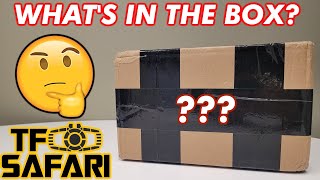 Whats in the box Mystery box of Transformers from TF Safari [upl. by Nel459]