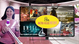 Actu Elle News du 3 octobreLarian Studios Ghost of Yōtei Until Dawn et Famitsu [upl. by Kawai399]