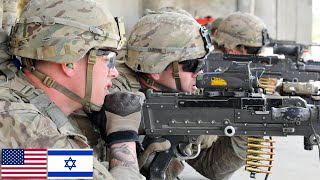 US Army Soldiers from the 173rd Airborne Brigade in Israel [upl. by Yrreg]