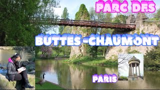 BALADE AU PARC DES BUTTES CHAUMONT  PARIS XIX [upl. by Anett]