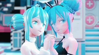 【MMD】ラビットホール  Rabbit Hole【YYB BiCute Bunnies Miku】 [upl. by Lionello39]