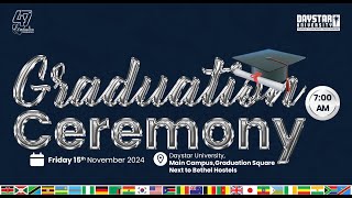 Daystar University 47th Graduation Ceremony [upl. by Ivory469]