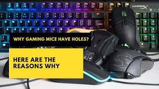 Why Gaming Mice Have Holes gamingmouse [upl. by Edna]