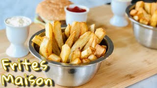 FRITES MAISON ULTRA CROUSTILLANTES🍟 Comment faire des frites parfaites Deli Cuisine [upl. by Acira]