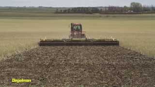 Degelman ProTill in Hailed Canola Field [upl. by Maeve]