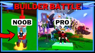 MASTER BUILDER BATTLE Trains amp Rocket Ships In Build A Boat For Treasure ROBLOX [upl. by Hassin]