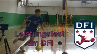 Leistungstest am Deutschen Fußball Internat Bad Aibling [upl. by Yrehc780]