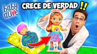 ABRO EL JUGUETE BEBÉ QUE CRECE DE VERDAD ¿Qué Hay Dentro de Baby Alive Baby Grows Up [upl. by Edmondo]