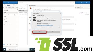 How to Install an SMIME Certificate With Outlook on Windows 10 [upl. by La Verne]