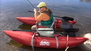 Creek Company Sport XR1 Pontoon Boat [upl. by Saleme]