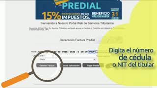 Descargue y pague su factura de predial en linea [upl. by Moorefield]