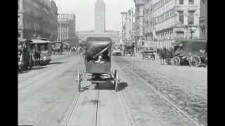 A Trip Down Market Street 1906  With Sound [upl. by Davita]