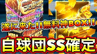 【プロ野球バーサス】自チームSS確定の激熱ガチャ無料メガボックスで神引きを祈って開封したら超絶ヤラカシました…【プロ野球VS】【がんばれプロ野球MEGABOX】 [upl. by Pani936]