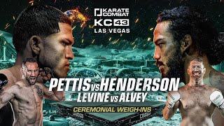 KARATE COMBAT 43  MAIN CARD   Pettis vs Henderson [upl. by Ireland]