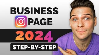 How to Create an Instagram Business Account 2024 Step By Step Tutorial [upl. by Atnas305]