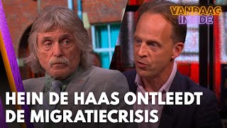 Socioloog Hein de Haas ontleedt bij Vandaag Inside de migratiecrisis in Nederland  VANDAAG INSIDE [upl. by Fabrienne315]