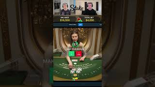 Splitting 2s against dealer 6 toaster toasteroriginals stake stakeoriginals [upl. by Sidky]