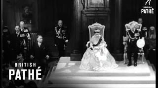 Queen Opens New Zealand Parliament 1954 [upl. by Bolger]