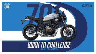 2022 Yamaha XSR700  Born to Challenge [upl. by Haeli271]