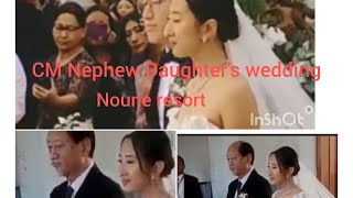 CM Nephiu Rio daughters wedding at Noune resort [upl. by Janey]