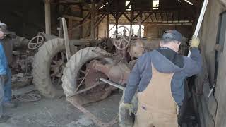 Moving Tractors That Sat For Decades The McMath Estate Collection Auction  Aumann Vintage Power [upl. by Vilhelmina]