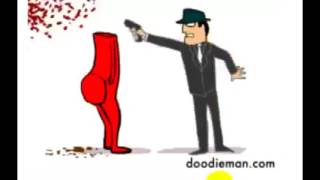 Es decir dibujos animados para el mundo part 6 doodieman [upl. by Kolnos]