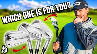 NEW Taylormade P770 vs P7MC vs P7MB irons 2023 [upl. by Evanthe]