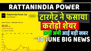 rattanindia share latest news  Rattan India Power Share Latest News  rtn power share news [upl. by Seuqram]