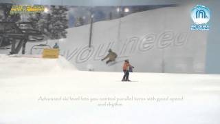 Ski Dubai Ski School Advanced Skiing Lessons [upl. by Yreffoeg322]