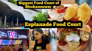 Esplanade Food Court Bhuabaneswar IBiggest Food Court in Bhuabaneswar I Biggest Mall in Bhubaneswar [upl. by Aneeras]