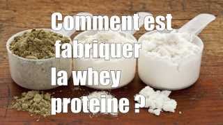 Comment est fabriquer la whey proteine  A quoi sert elle [upl. by Akinnej28]