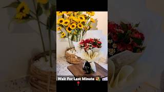 flowers bouquet flowerarrangement Tutorial Video shorts ytshorts florist viralshorts Bhim11 [upl. by Disario]