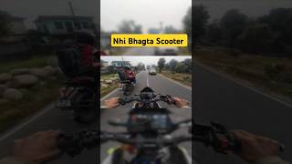 Itna Tej To nahin bhagata 🛵 shortsfeed mt15 viral explorepage bikelover trend shorts stunt [upl. by Hadeis]