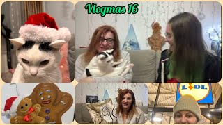 🎄 Vlogmas 16 Haul Lidl Bonprix calendare Advent și o asistentă Crăciuniță [upl. by Eidolem747]