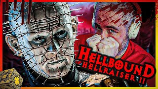 HELLRAISER 2 HELLBOUND REACTION  First Time Watching Commentary and Review HellRaiser Reaction [upl. by Oilime]