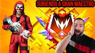 DIRECTO DE FREE FIRE SUBIENDO A GRAN MAESTRO TOP GLOBAL AS CUBANO GAMER 😎 [upl. by Lovell344]