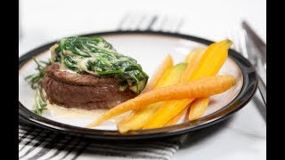 Médaillon de filet mignon de bœuf à l’huile ail et romarin [upl. by Ulrika98]